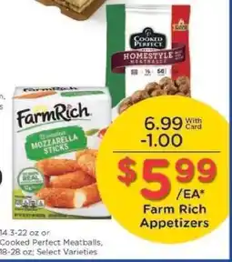 Kroger Farm Rich Appetizers offer