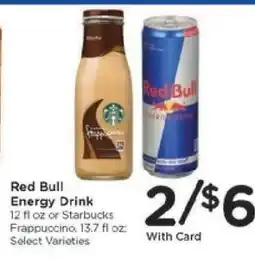 Kroger Red Bull Energy Drink offer
