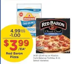 Kroger Red Baron Pizza offer