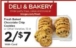 Kroger Fresh Baked Chocolate Chip Cookies offer