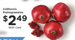 Kroger California Pomegranates offer