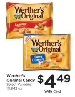 Kroger Werther’s Original Candy offer