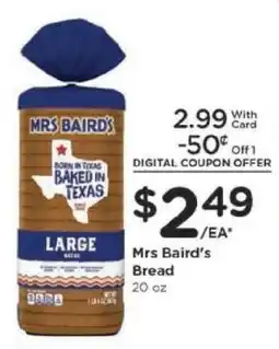 Kroger Mrs Baird's Bread offer