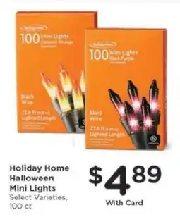Kroger Holiday Home Halloween Mini Lights offer
