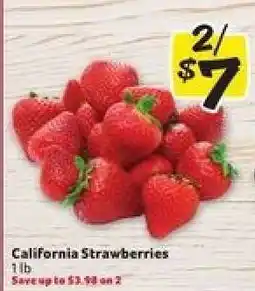 Winn Dixie California Strawberries offer