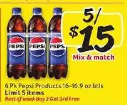 Winn Dixie Pepsi Products offer