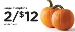 Kroger Large Pumpkins offer