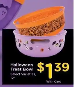 Kroger Halloween Treat Bowl offer