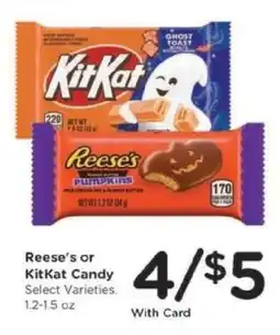 Kroger Reese's or KitKat Candy offer