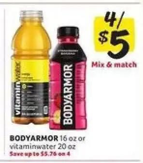 Winn Dixie BODYARMOR or vitaminwater offer