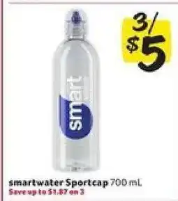 Winn Dixie smartwater Sportcap offer
