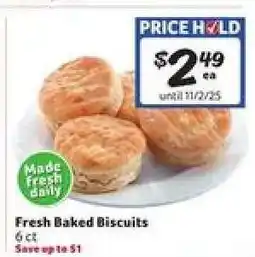 Winn Dixie Fresh Baked Biscuits offer