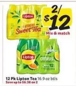 Winn Dixie Lipton Tea offer