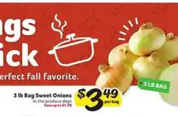 Winn Dixie 3 lb Bag Sweet Onions offer