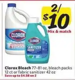 Winn Dixie Clorox Bleach offer