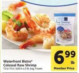 Safeway Waterfront Bistro Colossal Raw Shrimp offer