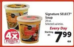 Safeway Signature Select Soup offer