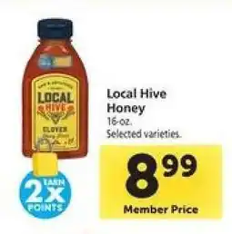 Safeway Local Hive Honey offer