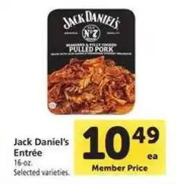 Safeway Jack Daniel's Entrée offer