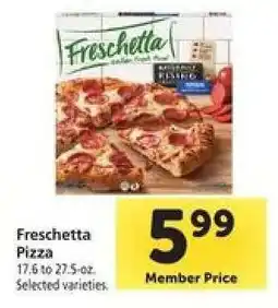 Safeway Freschetta Pizza offer