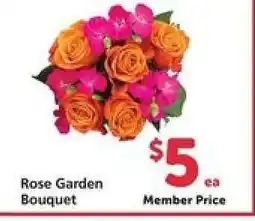 Safeway Rose Garden Bouquet offer