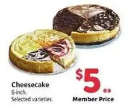 Safeway Cheesecake offer
