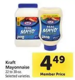Safeway Kraft Mayonnaise offer