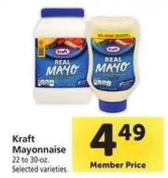 Safeway Kraft Mayonnaise offer