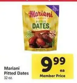 Safeway Mariani Pitted Dates offer