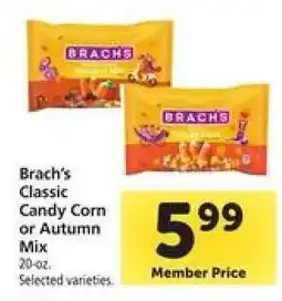 Safeway Brach's Classic Candy Corn or Autumn Mix offer