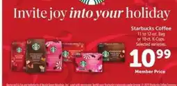 Safeway Starbucks Coffee offer