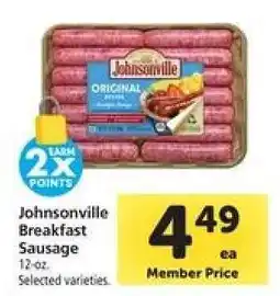 Safeway Johnsonville Breakfast Sausage offer
