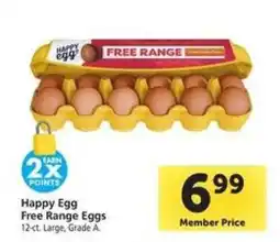 Safeway Happy Egg Free Range Eggs offer