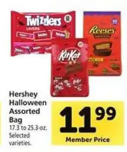Safeway Hershey Halloween Assorted Bag offer