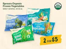 Sprouts Farmers Market Sprouts Organic Frozen Vegetables offer