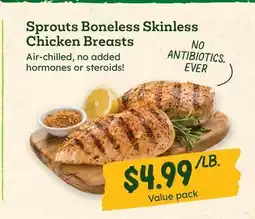 Sprouts Farmers Market Sprouts Boneless Skinless Chicken Breasts offer