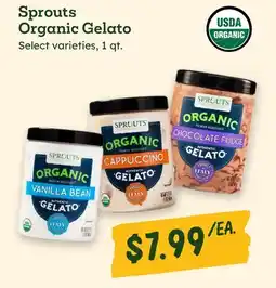 Sprouts Farmers Market Sprouts Organic Gelato offer