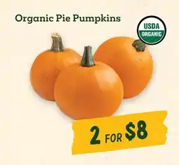 Sprouts Farmers Market Organic Pie offer