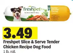 Meijer Freshpet Slice & Serve Tender Chicken Recipe Dog Food offer