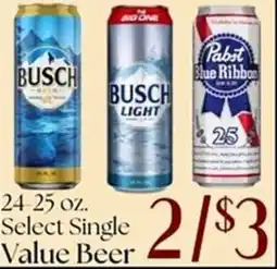 Ridley's Family Markets Value Beer offer