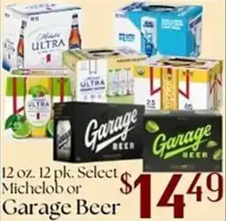 Ridley's Family Markets Michelob or Garage Beer offer