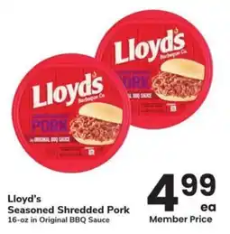 Albertsons Lloyd's Seasoned Shredded Pork offer