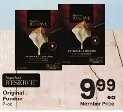 Albertsons Original Fondue offer