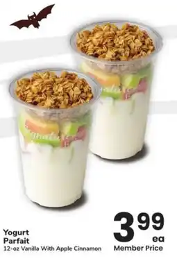 Albertsons Yogurt Parfait offer