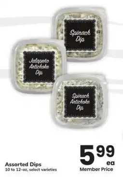 Albertsons Assorted Dips offer