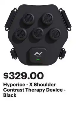 Best Buy Hyperice - X Shoulder Contrast Therapy Device - Black offer