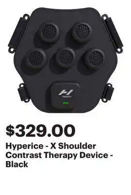 Best Buy Hyperice - X Shoulder Contrast Therapy Device - Black offer