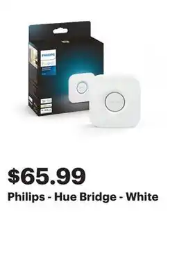 Best Buy Philips - Hue Bridge - White offer