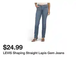 Marshalls LEVIS Shaping Straight Lapis Gem Jeans offer