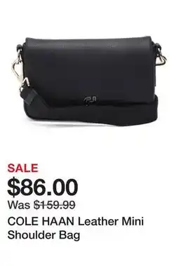 Marshalls COLE HAAN Leather Mini Shoulder Bag offer
